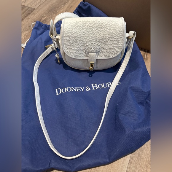 Dooney & Bourke Handbags - Vintage Dooney & Bourke Palomino White Leather Crossbody Bag – Rare Find